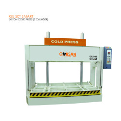GE-50 T SMART 50 Ton Cold Press 2 Cylinder