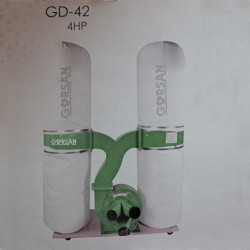 Gorsan GD-42 4 HP Double Bag Dust Collector