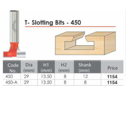 T Slotting Bits - 450